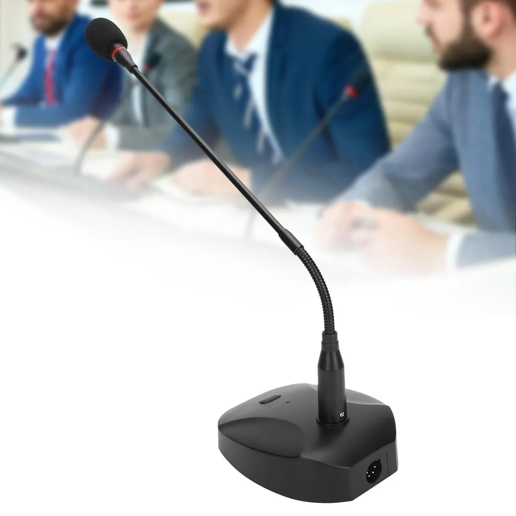 Microphone de conférence USB de bureau haute sensibilité noir - Modèle M10 - 3