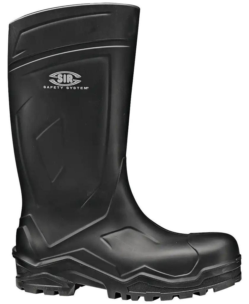Sir Safety PETROL Sicherheitsstiefel S5 mit Kompositkappe und Durchtrittschutz, schwarz, 40, Schwarz