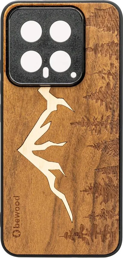 Cover Xiaomi 14 Pro Legno Bewood Mountains | Robusta e Naturale