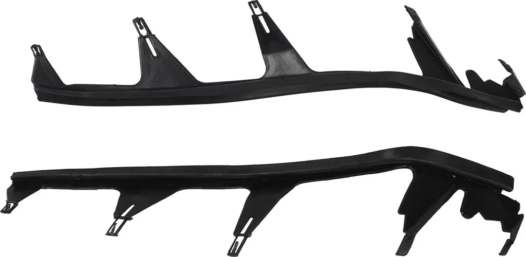 Paire de joints d'étanchéité en caoutchouc noir pour phares BMW E46