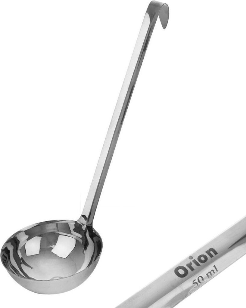 Orion Schöpflöffel Schöpfkelle aus STAHL für Suppen Soßen Produktbild 
