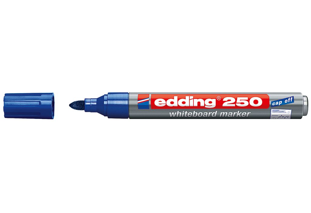 Edding 250 - 10 Stück(e) - Blau - Aluminium - 1,5 mm - 3 mm Immagine del prodotto 