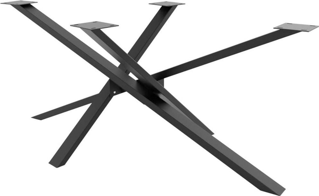 Tischbeine in Micado-Form – Tischbasis – einfache Montage, hochwertiger Stahl