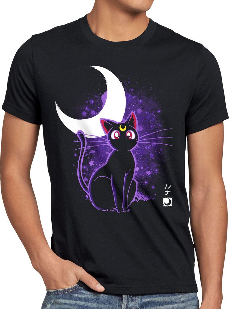 style3 Luna Herren T-Shirt mondstein japan