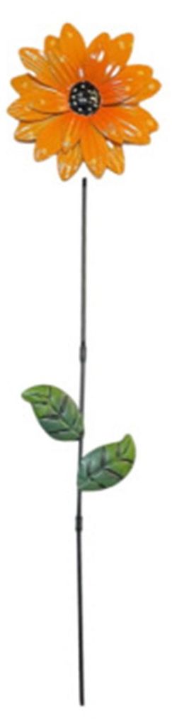 Metallene Blumenstecker, dekorative Blumen für den Garten im Frühling, für Terrasse, Garten, Veranda, Rasen, Wege und Töpfe