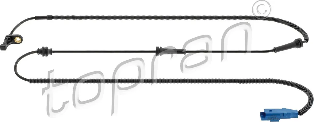 Supprimer voyant ABS Citroën C5 avec le capteur Topran 722 811 OE 4545A5