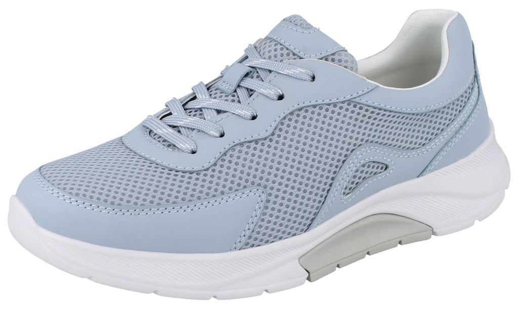 GABOR Rollingsoft Damen Schnürschuhe hellblau Mesh Produktbild 