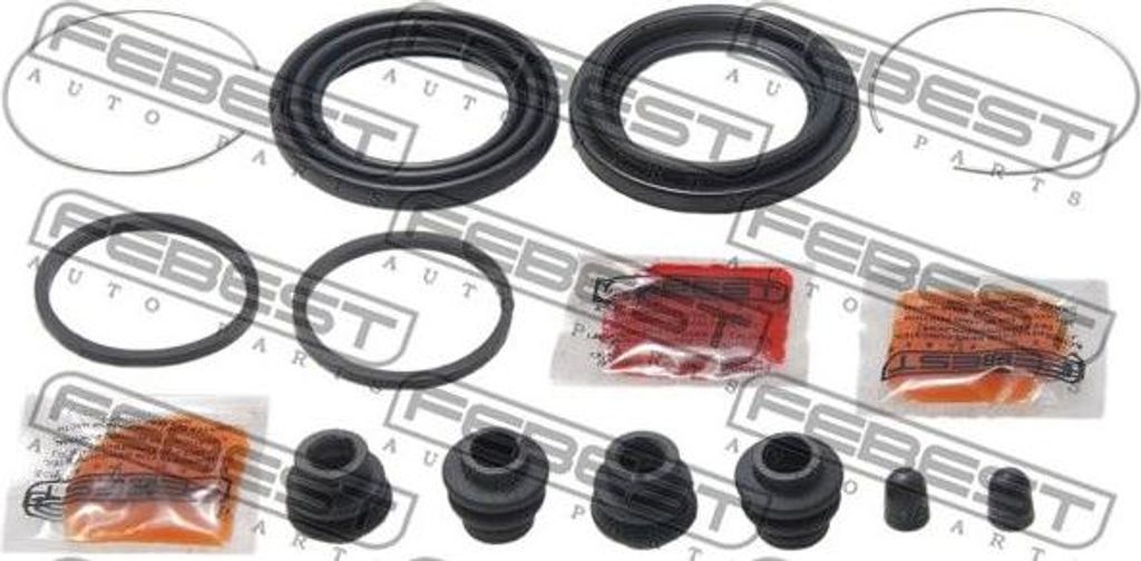 FEBEST 0175-ANH15R Reparatursatz, Bremssattel OE 0447928090 kompatibel mit Avensis, Previa
