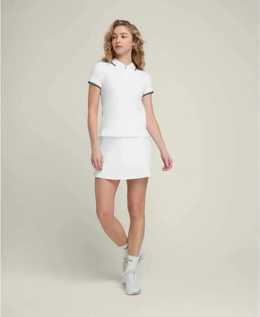 Jupe Wilson Team Flat Front Blanche Taille S - Confort et Mobilité