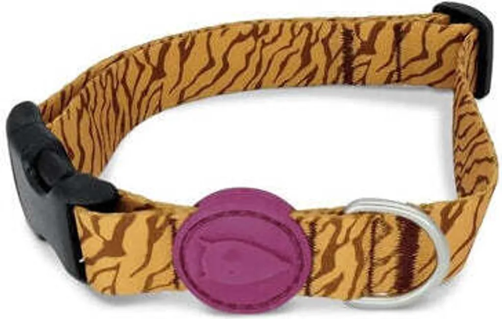 Collare Morso Jungle Drum Arancione: 100% Riciclato e Artigianale