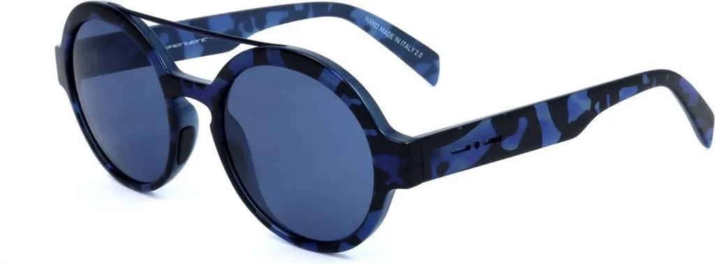 Lunettes de soleil unies Italia Independent 0913 bleu brillant Camo