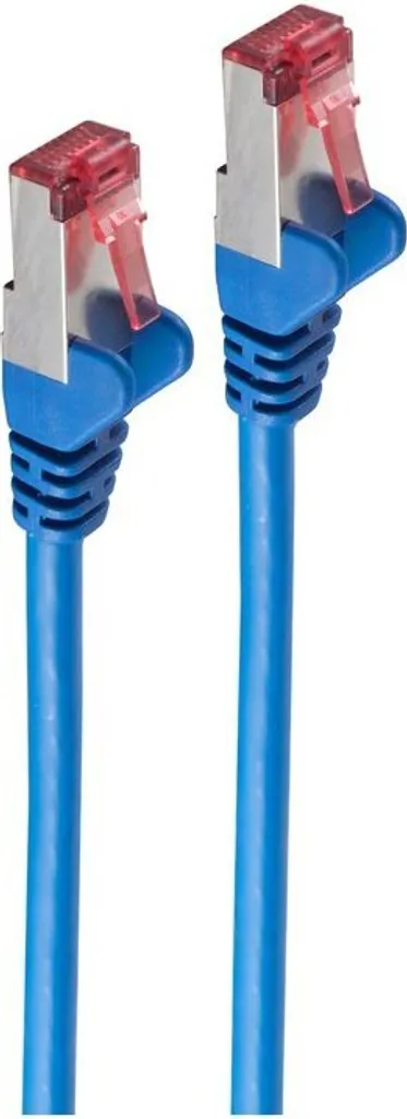 Cavo Ethernet Cat6A 2m Blu S/FTP | Gaming Low Latency 10G