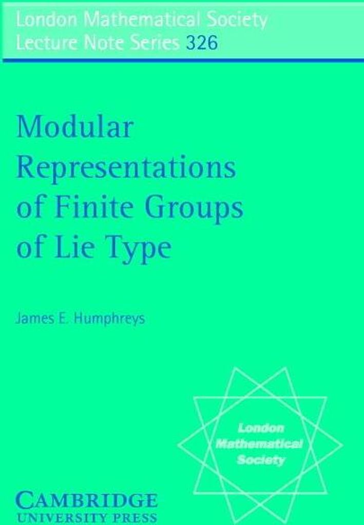 Modular Representations of Finite Groups of Lie Type