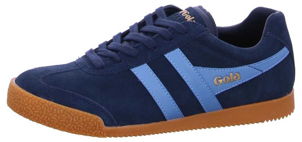 Gola Harrier Suede Sneaker Blau Produktbild 