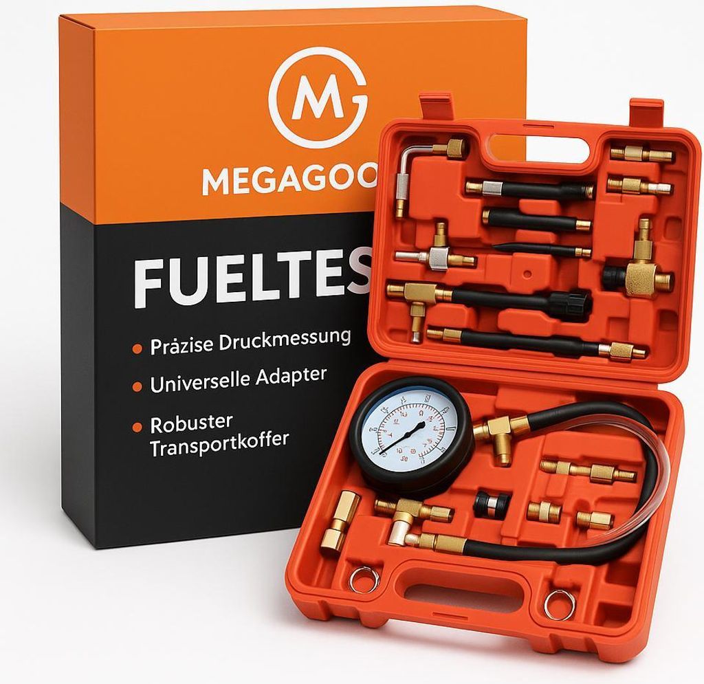 Kraftstoff Einspritzdruck Tester Kit TU-114 Benzin Motor Werkzeug DE.