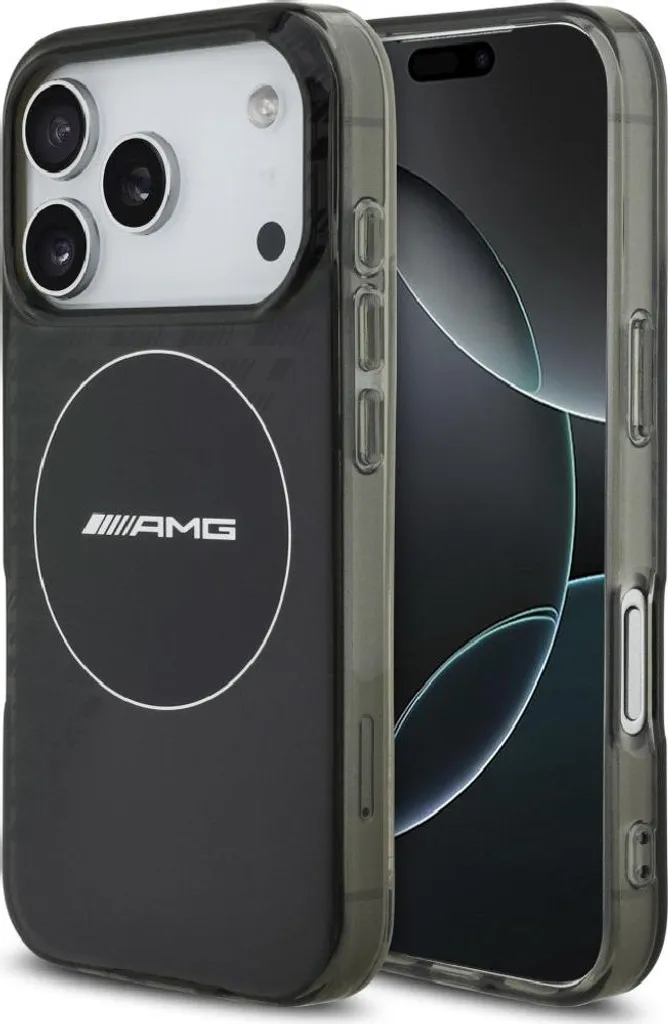 Cover iPhone 17 Pro Mercedes AMG MagSafe Doppio Strato Design Opaco