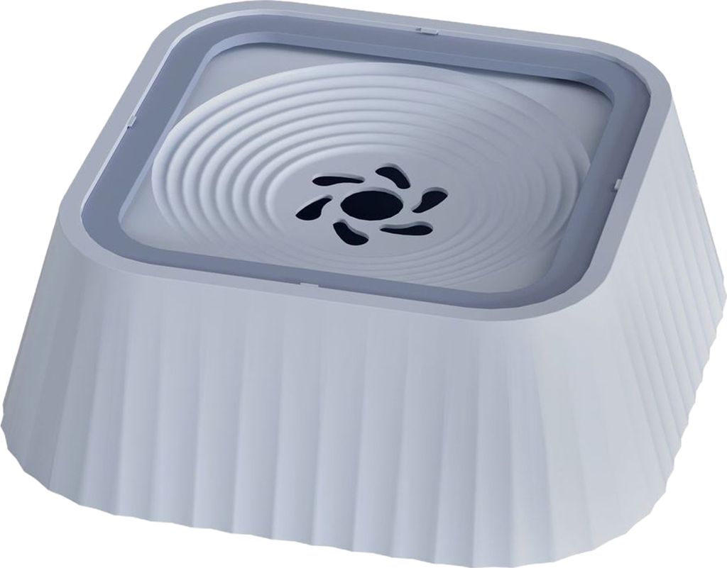Wassernapf für Hunde, kein Verschütten, Trinkbrunnen für Haustiere, langsame Fütterung, kein Tropfen, Anti-Spritzer, schwimmende Platte, Hunden...