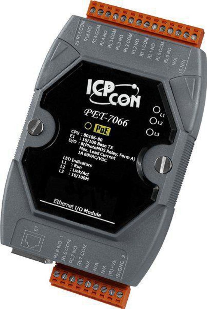 Moxa WEB BASED I/O MODULE - PoE, 50254