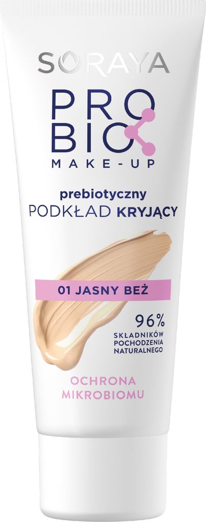 Soraya Probio Make-Up Prebiotic opaque foundation 01 light beige 30ml