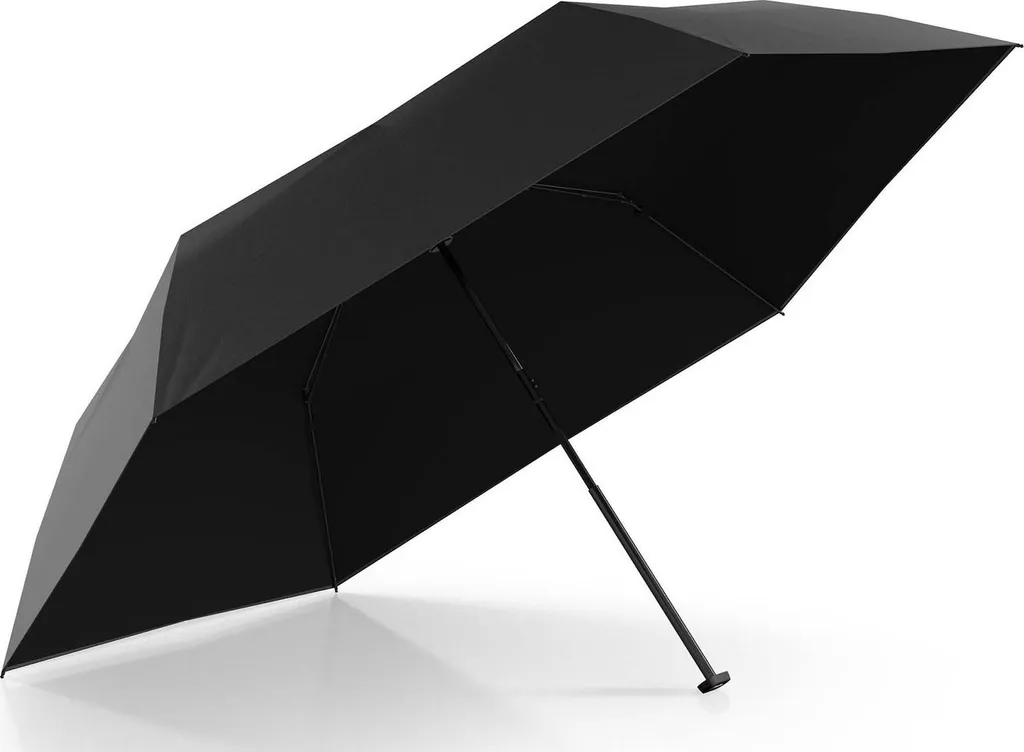 Knirps US.050 Ombrello Ultra Light Slim Heatshield Nero Elegante