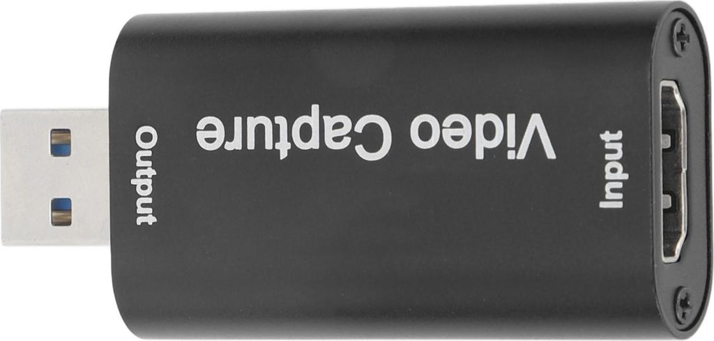 HD-Multimedia-Schnittstelle zur USB-Videoaufnahmekarte, 4K 1080P 30FPS Audio, unterstützt Echtzeit-Streaming-Ausgabe für Computer, Mobiltelefone