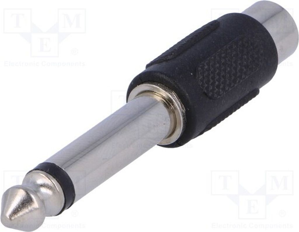 2x Adapter Jack 6,35mm Stecker,RCA-Buchse mono AV-Adapter und Reduktionsstücke