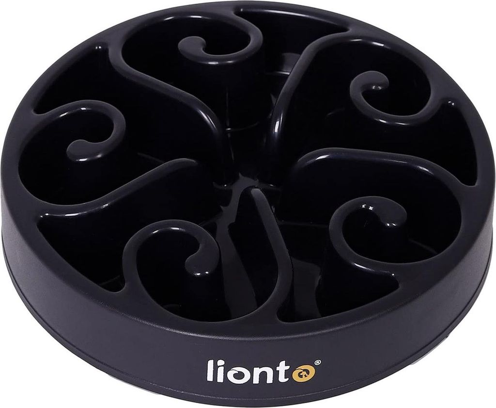 Lionto Anti Schlingnapf rutschfest Katzennapf Fressnapf Feeding Hundenapf