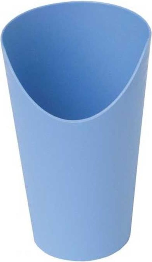 Trinkbecher mit Nasenausschnitt>>>>Farbe: blau