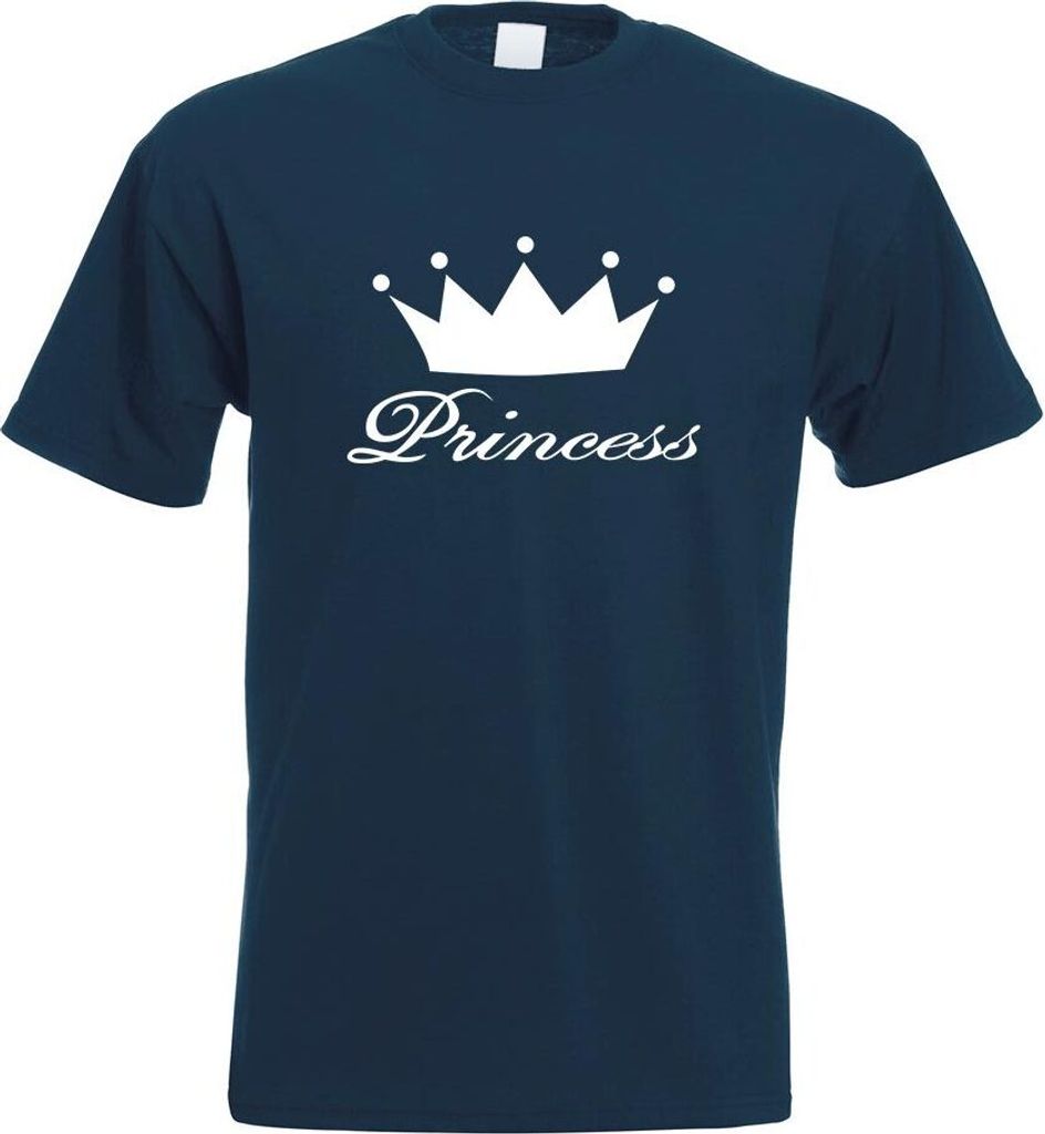 Kiwistar - T-Shirt - Navy - Princess Herren Funshirt Bedruckt Design Sprüche Spruch Motive - mit Motiv Bedruckt - Funshirt Design - Sport - Freize...