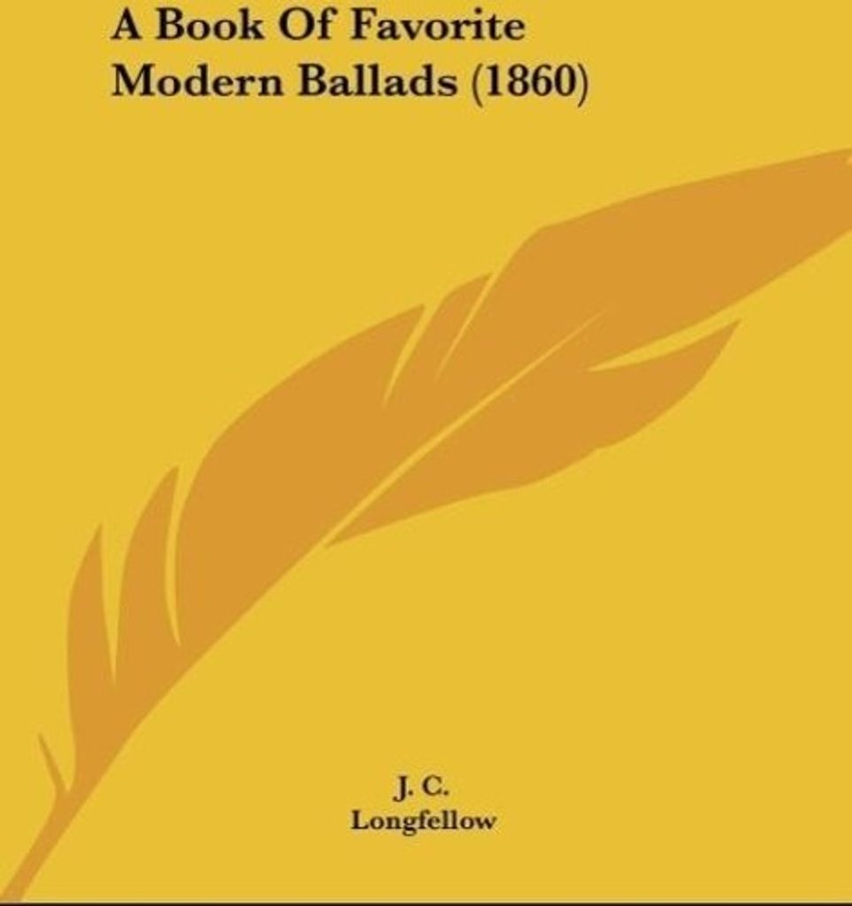 A Book Of Favorite Modern Ballads (1860)