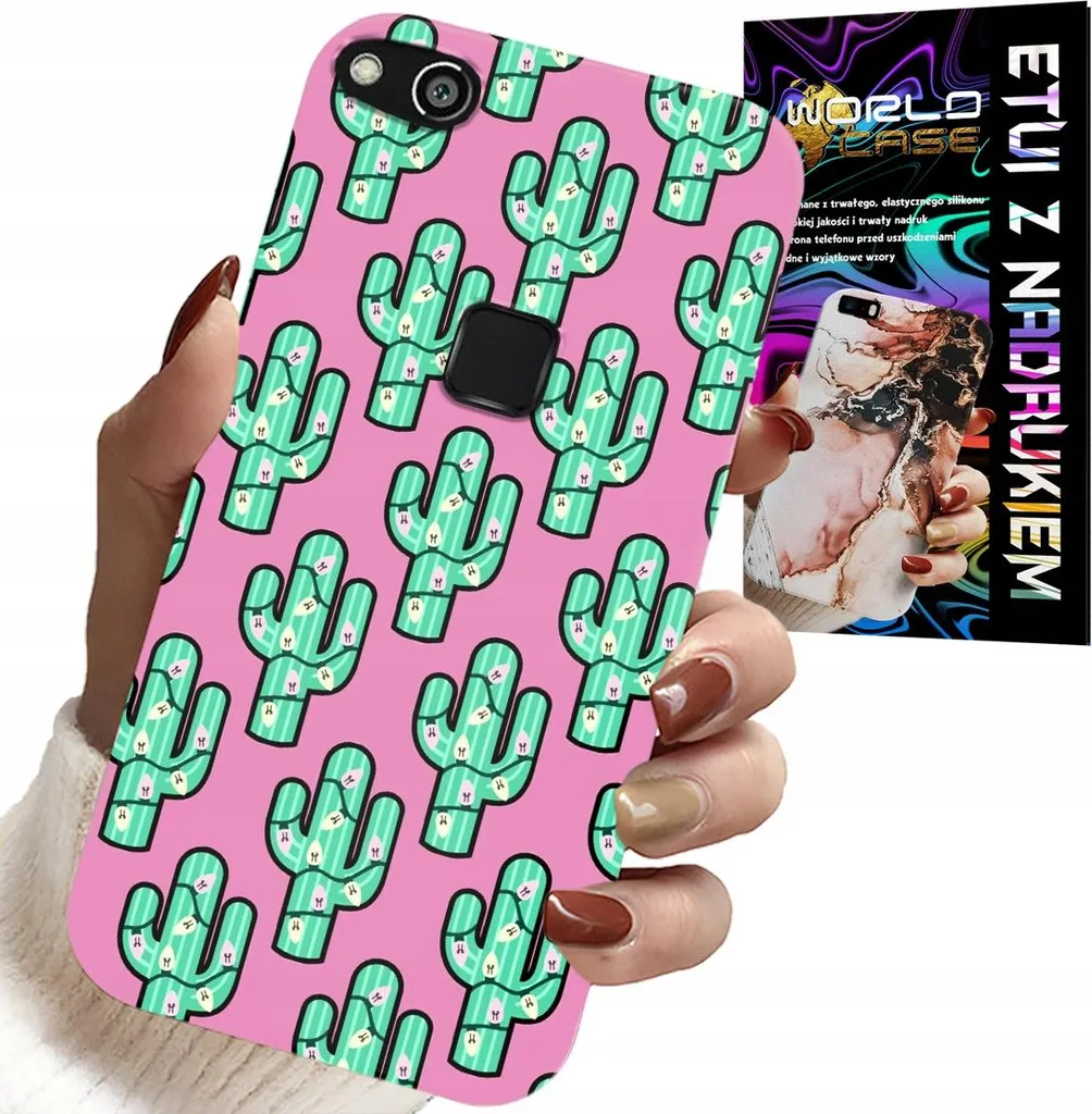 Kit Protezione Huawei P9 Lite 2016: Cover TPU Cactus + Pellicola Schermo