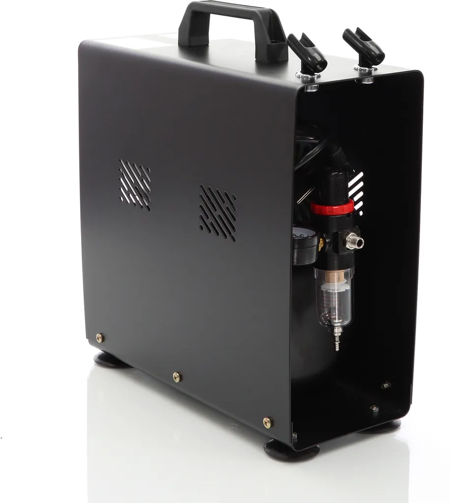 Wiltec AF186A Compressore Aria 3L - Prezzo Outlet per Aerografia - 9