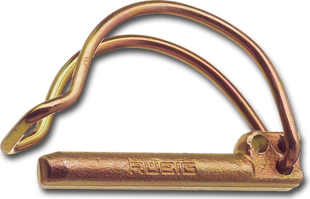 Rohrklappstecker (Klappsplint) DIN11023 für ø 5x32mm Stahl galvanisch verzinkt
