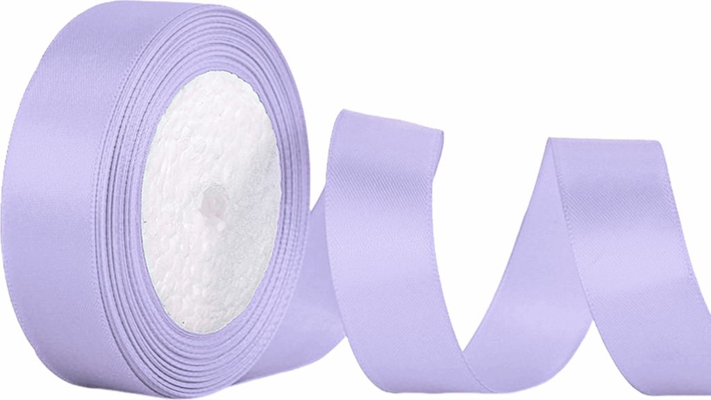 22,8 m einfarbiges Band, 2 cm Breite, Verpackungsband, Polyester-Tortenschachtelband für Hochzeitsdekor-Sträuße, DIY-Projekte