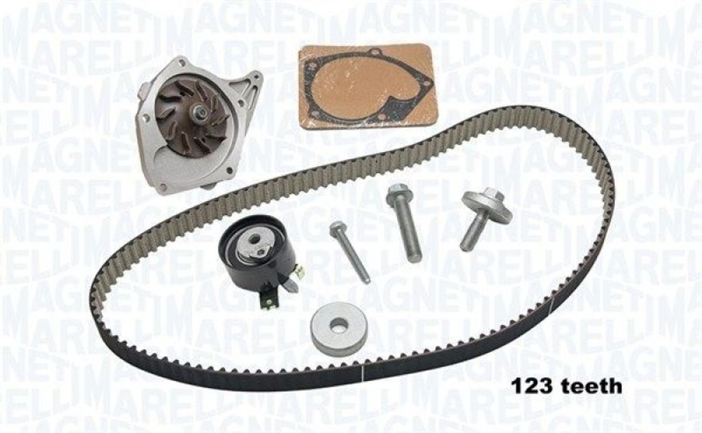 MAGNETI MARELLI Wasserpumpe + Zahnriemensatz 341404170002