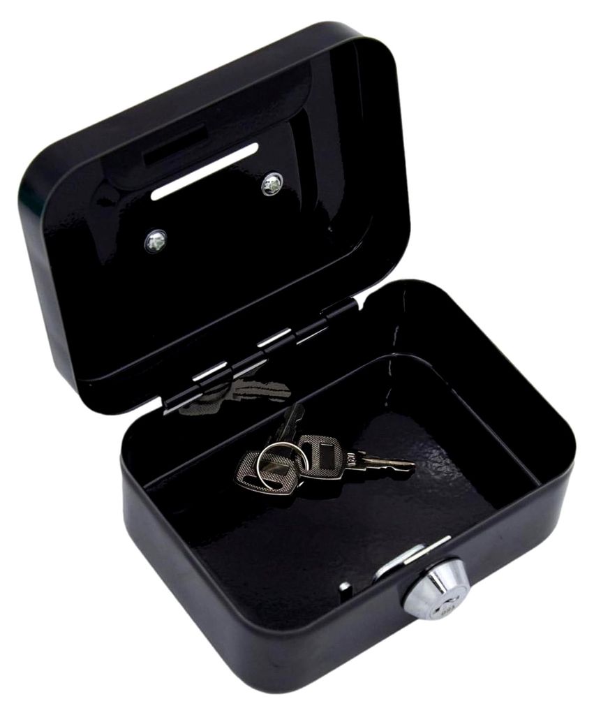 Kleine Geldkassette Kleiner Safe, Kasse Mit 2 Schlüsseln