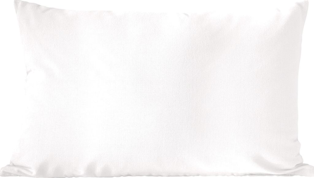 MuchoWow Zierkissen Sofakissen Wohnzimmer Dekokissen 50x30 cm Weiß - Farben - Neutral - Wohnzimmerdekoration - Polster mit Photo