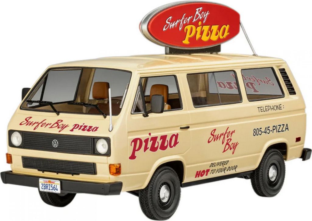 Revell „Stranger Things“ Argyle’s VWT3 Surfer Boy Pizza V Produktbild 