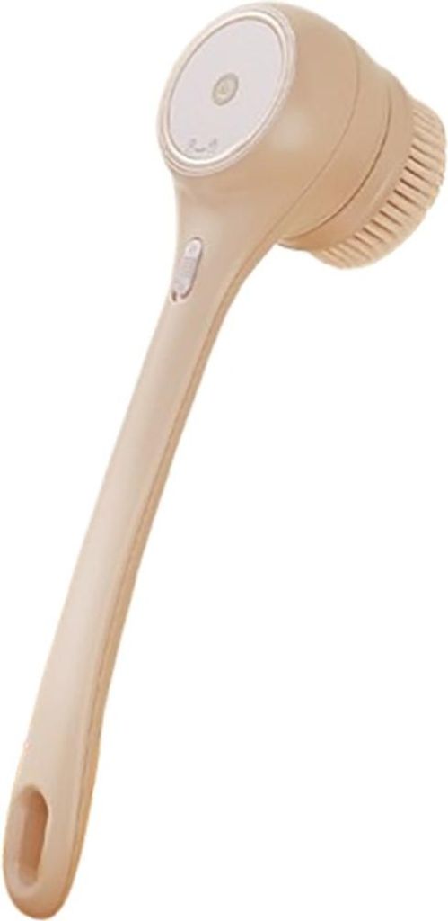 INF 5-in-1 Elektrische Duschbürste: Peeling, Massage & Reinigungsbadbürste Rosa