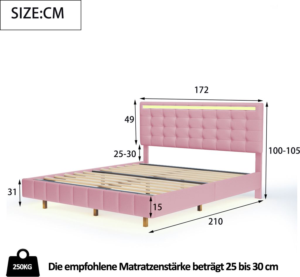 Flieks al nen poste 160x200cm s 2 usb kaufland sk