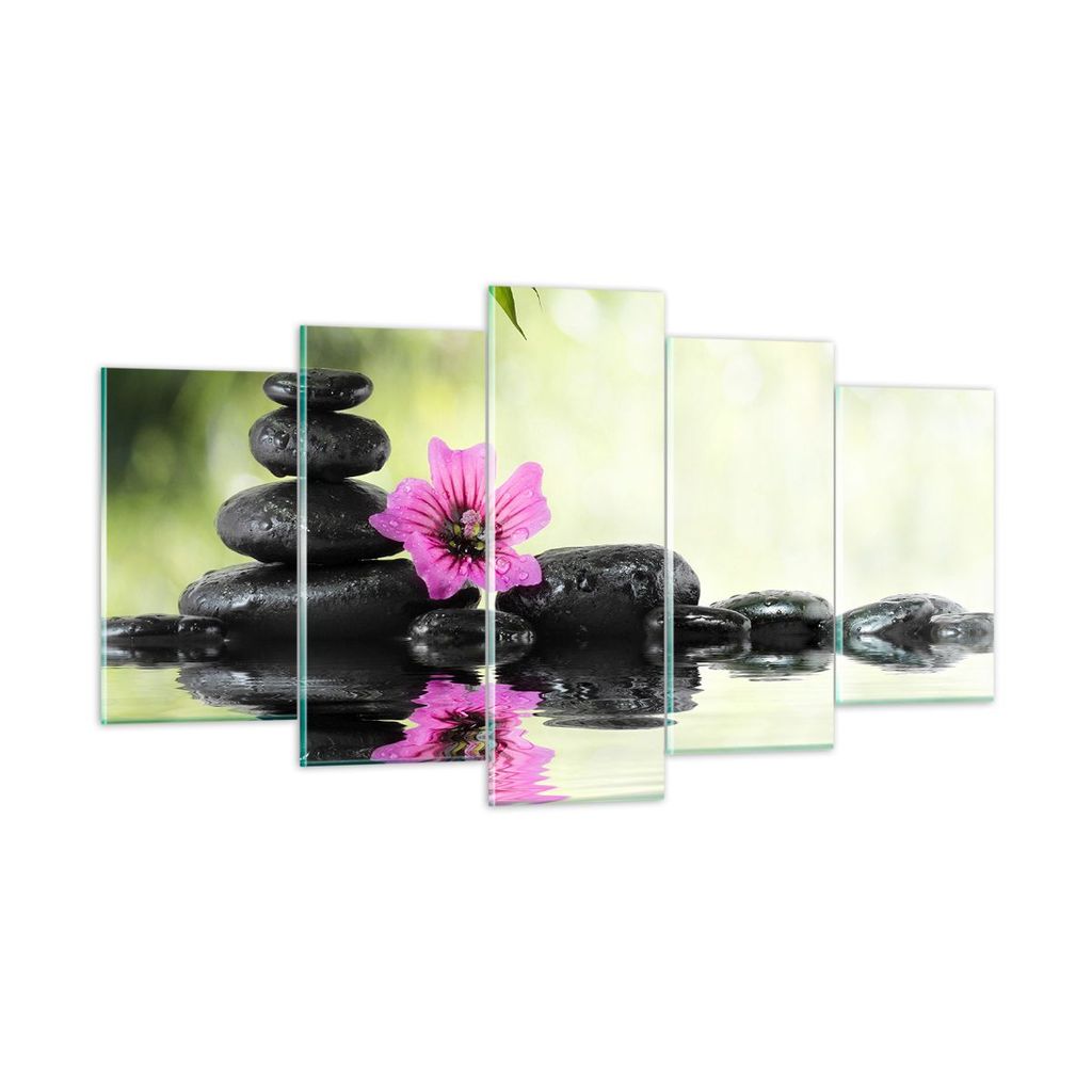Bilder auf glas - Asien kultur japan orientalisch - 160x85cm - Glasbilder - Wandbilder - Kunstdruck - zum Aufhängen bereit - Wanddekoration aus Gl...