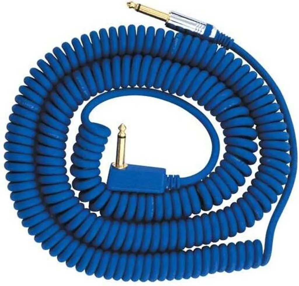 Câble Jack Vox Vcc 90 Bk Spirale de 9m Noir pour Guitare et Basse - 4