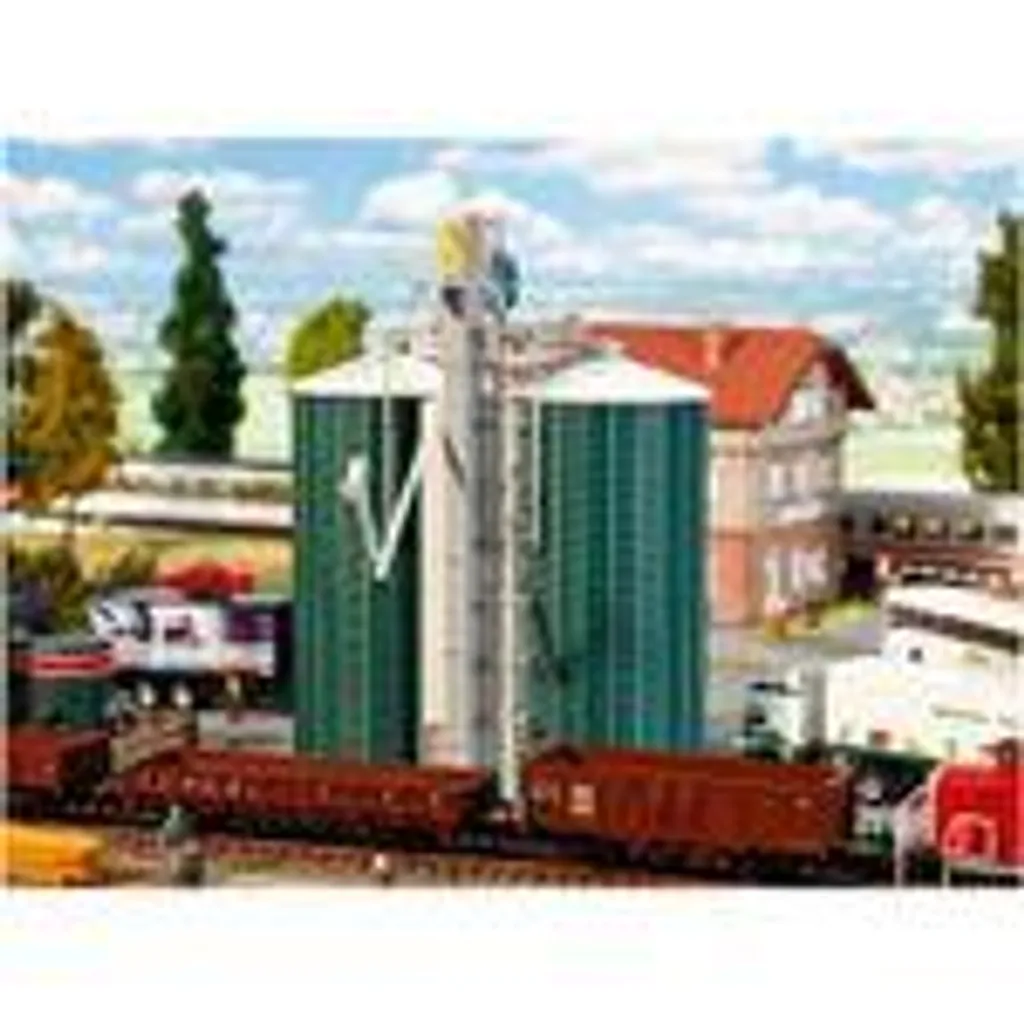 Faller 120260 Silo Double époque IV pour Modélisme Ferroviaire HO