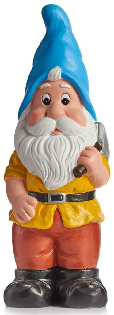 Ibergarden Gartenzwerg-Figur - blaue Mutze - Keramik - 50 Produktbild 