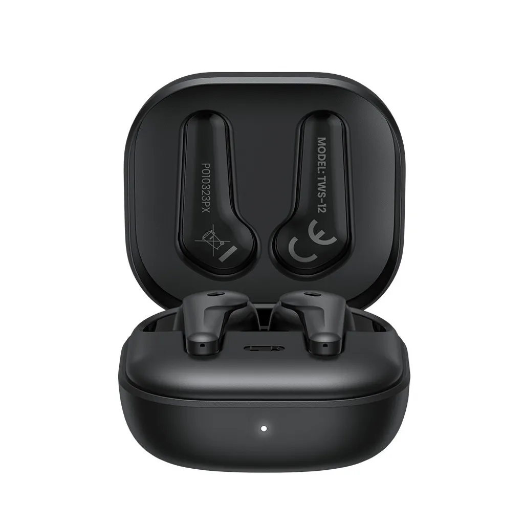 Écouteurs Bluetooth Savio TWS-12 Légers 50g avec Étui de Recharge