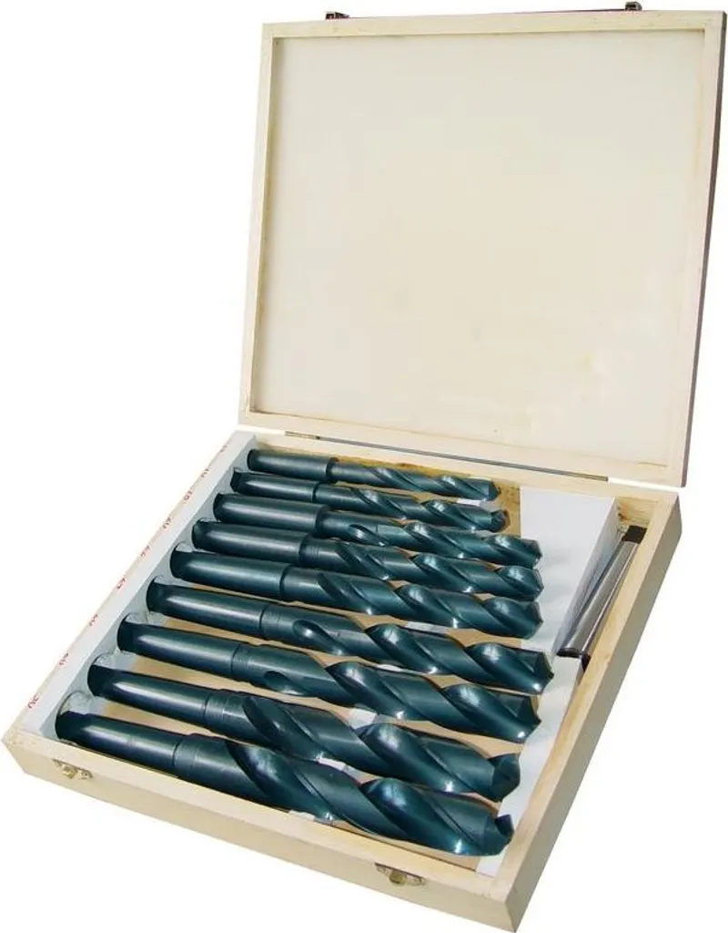 Coffret de forets à queue cône morse MK2 diamètres 14 à 20 mm HSS - 4