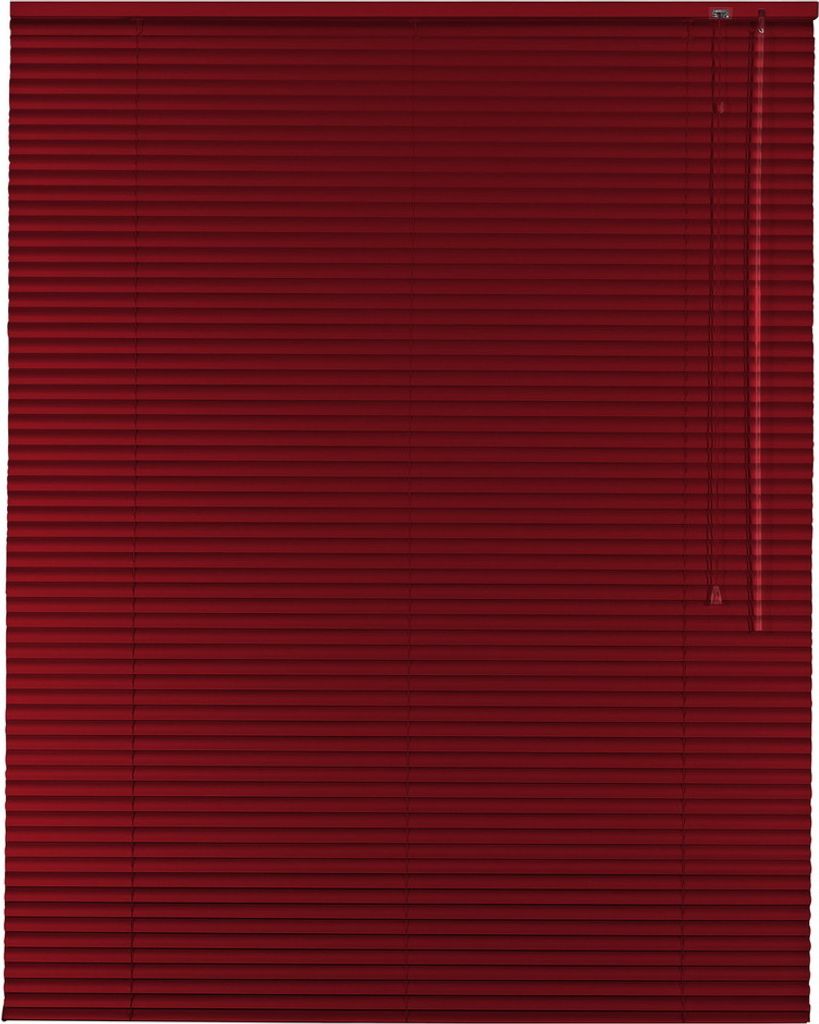 Alu Jalousie Aluminiumjalousie 60 x 190 cm weinrot Rollo Jalousette Bedienseite rechts