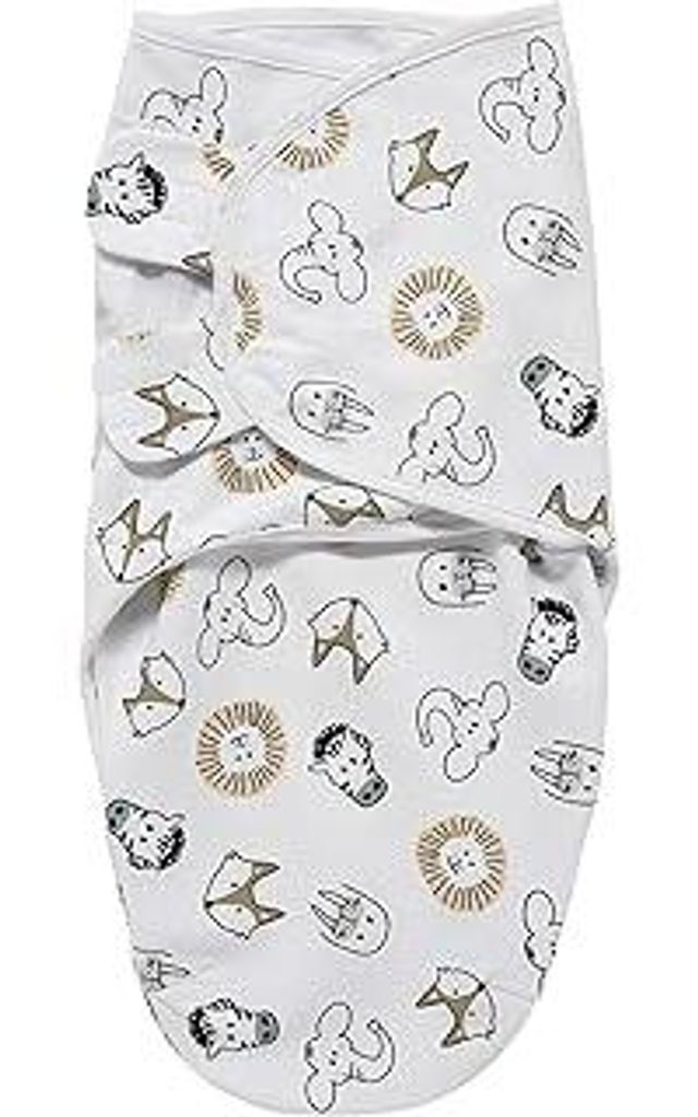 Meyco Baby Pucksack - 0-3 Monate - Pucktuch Swaddle für Neugeborene - 100 % Baumwolle - - weicher Schlafkomfort - atmungsaktiv & feuchtigkeitsab...