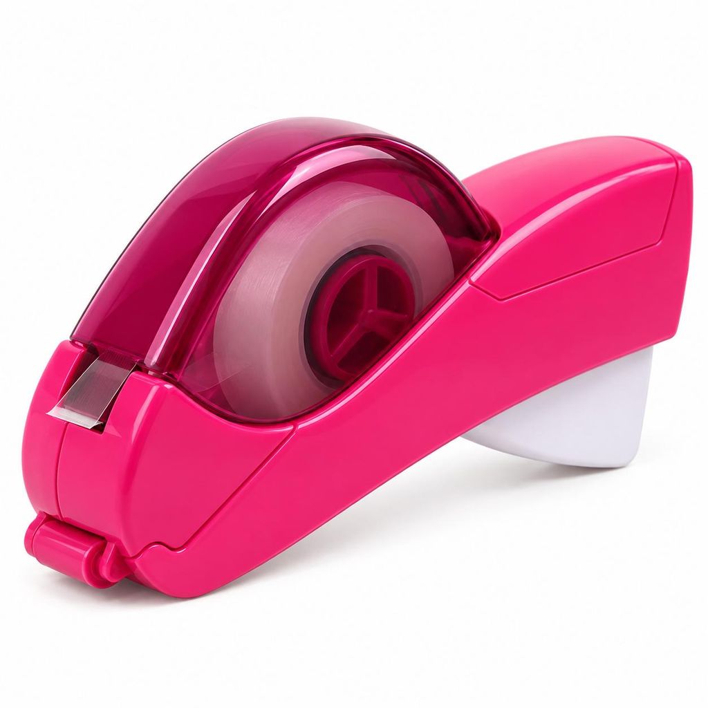 Automatische handmatige dispenser voor tape – TAPENEX, roze Productafbeelding 