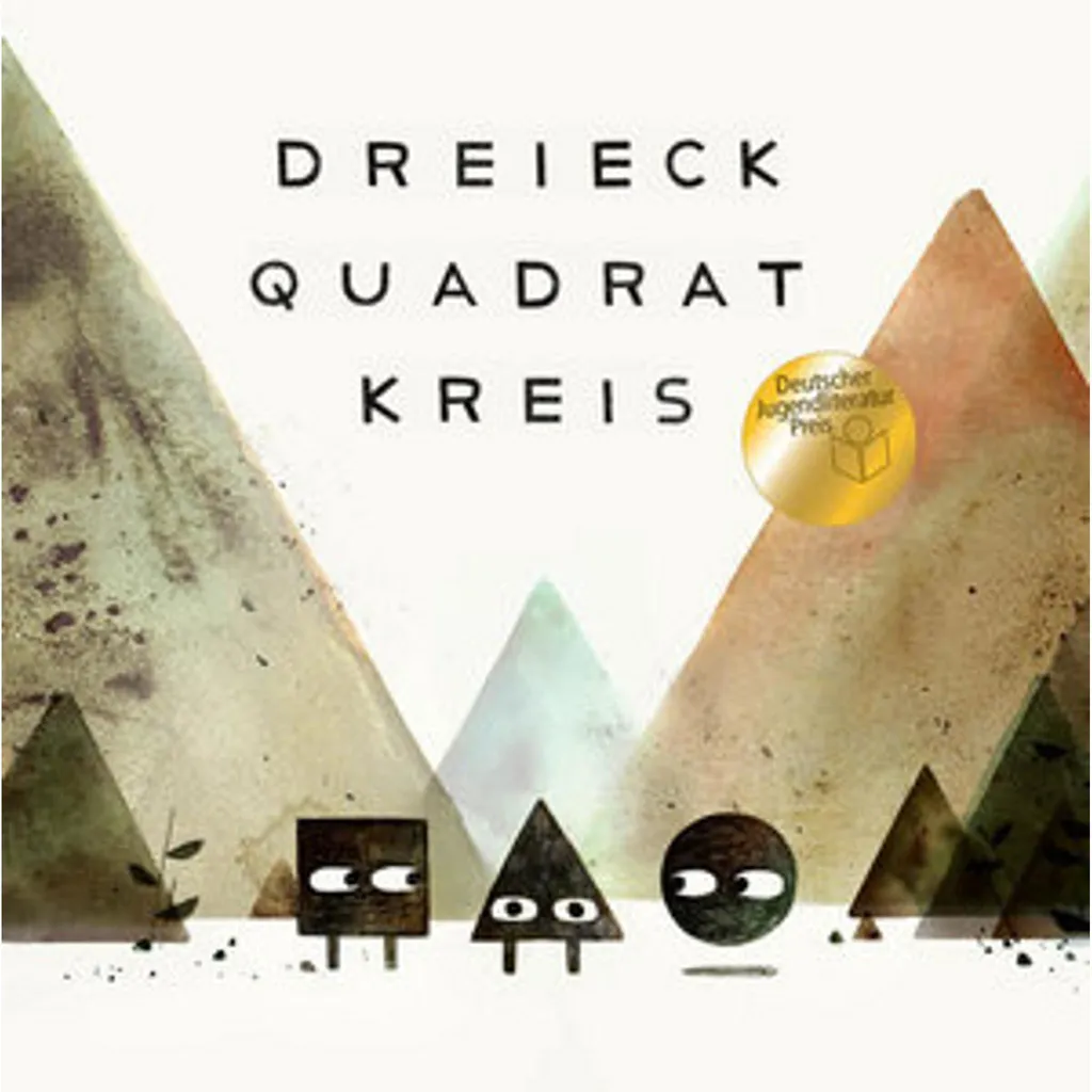 Lot de Formes Géométriques Dreieck Quadrat Kreis en Bois pour Éveil